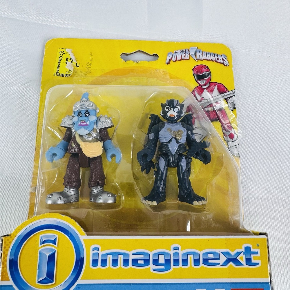 Imaginext: Squat & Baboo Figures Mighty Morphin‎ Power Rangers